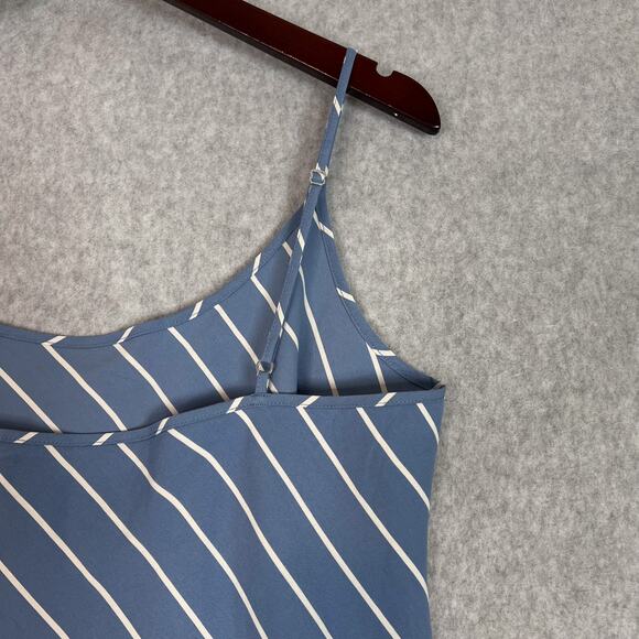 Jenni Kayne Vintage Blue Stripe Kendall Slip Midi Dress Size Small - Picture 8 of 10
